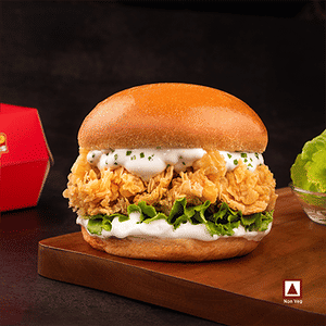 Crispy Chicken Crunch Burger
