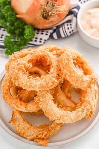 Crispy onion ring
