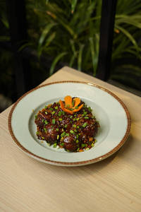 Vegetable Manchurian Dry
