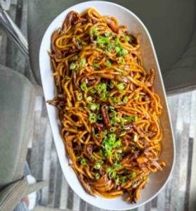 Mushroom Noodles