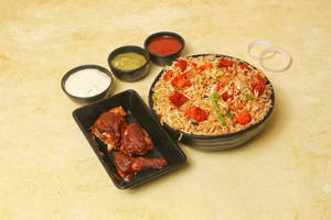 Chicken Fried Rice Quater + Grill Chicken Mini