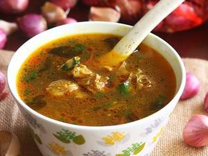 Chicken Chettinadu Soup