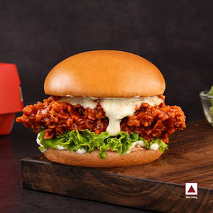 Korean Crispy Chicken Burger