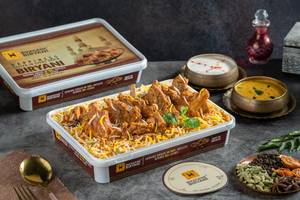 Mutton Dum Hyderabadi Biryani (1 Kg Serves 2-3)