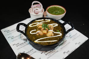 Palak Mushroom