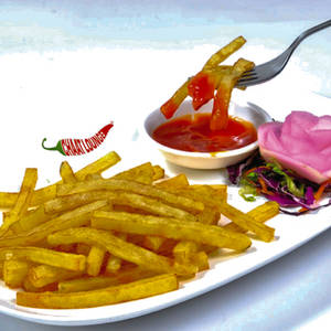 Plain Salted French Fries