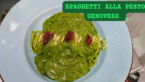 Spaghetti Alla Pesto Genovese