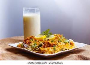 Buttermilk & Chicken Dum Biryani Combo                                                                                 