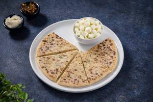 2 Paneer paratha with curd