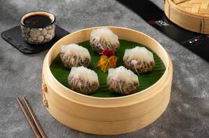 Exotic Mushroom Dimsums In Truffle Oil [6 Pcs]