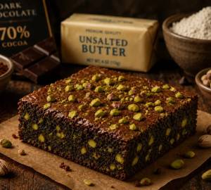 Pistachio Brownie