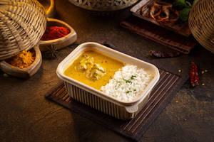 Punjabi Kadhi Chawal