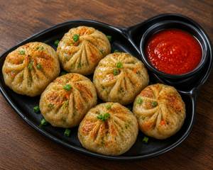 Veg Mix Momos Fried