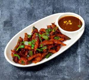 Baby corn chilli