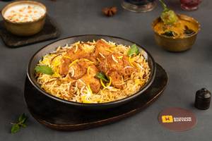 Chicken Dum Boneless Biryani Bowl - 500ml