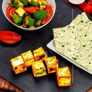 Baked Paneer N Veggies