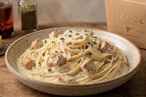 Chicken Spaghetti Alfredo