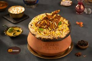 Handi Mutton Dum Hyderabadi Biryani