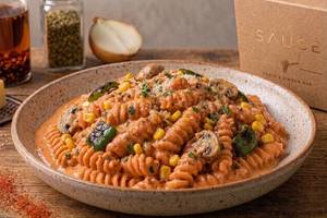 Veg Pink Sauce Fusilli