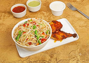 Chicken Noodles Quater + Grill Chicken Quater