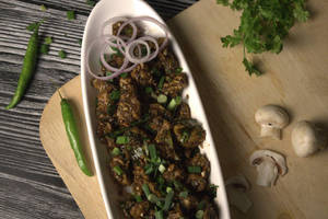 Mushroom garlic dry