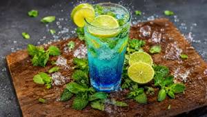 Blue Curacao Mojito