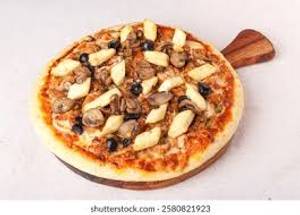 Cheese Mushroom And Cheese PaneerPizza