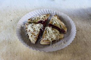 Cheese Chilli Toast Sandwich