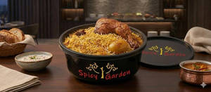 Chicken Hydrabadi Dum Biriyani (half)