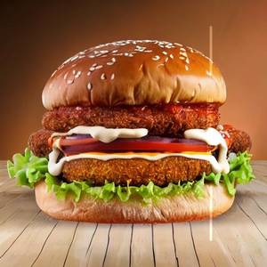 Tex Mex Wedges Burger