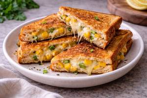 Corn Cheese Sandwich