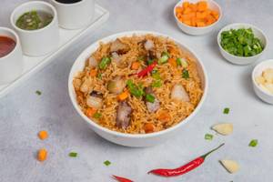 Chilli Garlic Pork Fried Rice