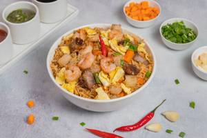 Chilli Garlic Pork Mixed Fried Rice