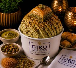 Pistachio Kunafa Baklava