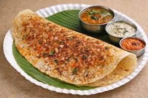 Spicy masala dosa