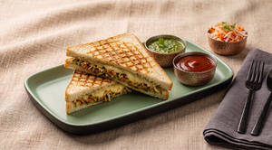 Veg Cheese Grill Sandwich