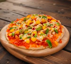 Capsicum And Corn Pizza