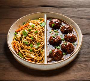 Noodles With Manchurian