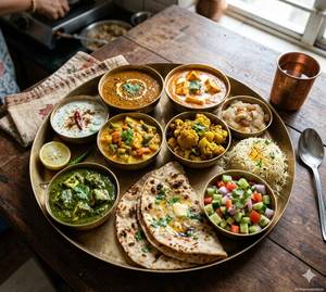 Deluxe Veg Thali Combo