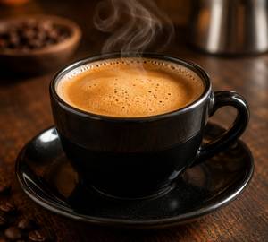 Steaming Hot Classic Coffee