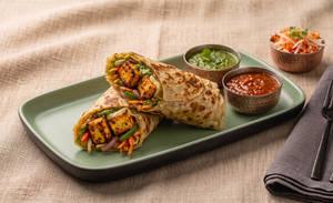 Paneer Tikka Kathi Roll