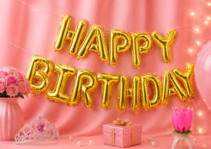 Happy Birthday Foil Balloon