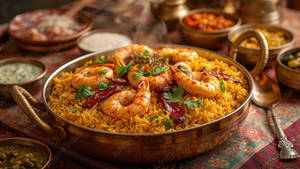 Prawns Biryani
