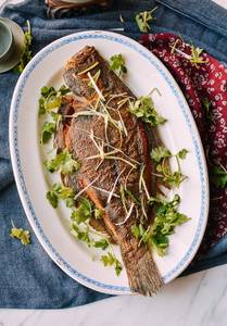 Chinese fried fish 