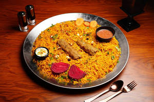 Chicken Sheek Kebab Kabsa