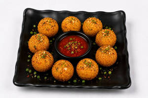 Chilli Garlic Potato Balls