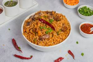 Schezwan Pork Fried Rice