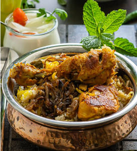 Thalasherry Dum- Biryani Chicken
