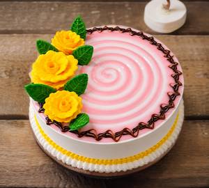 FLORAL ART CAKE (500G)