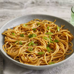 Burnt Garlic Veg Fried noodles